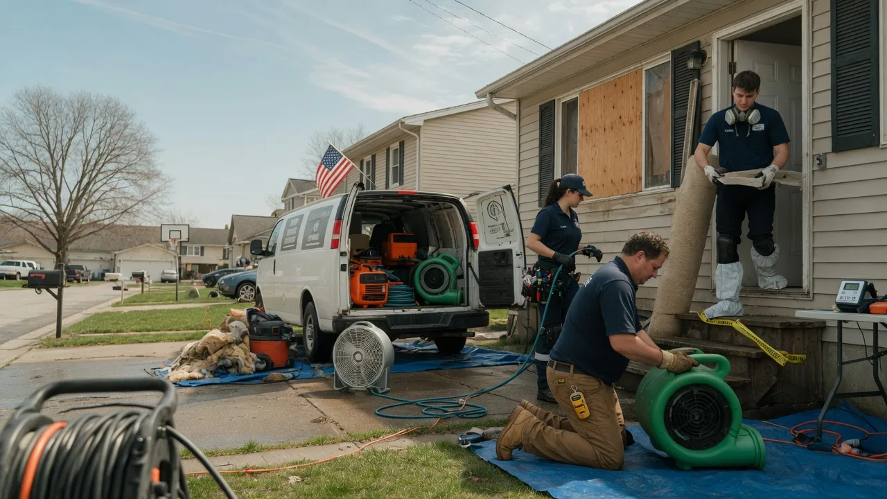 Water Damage Restoration in Drummond, WI near me